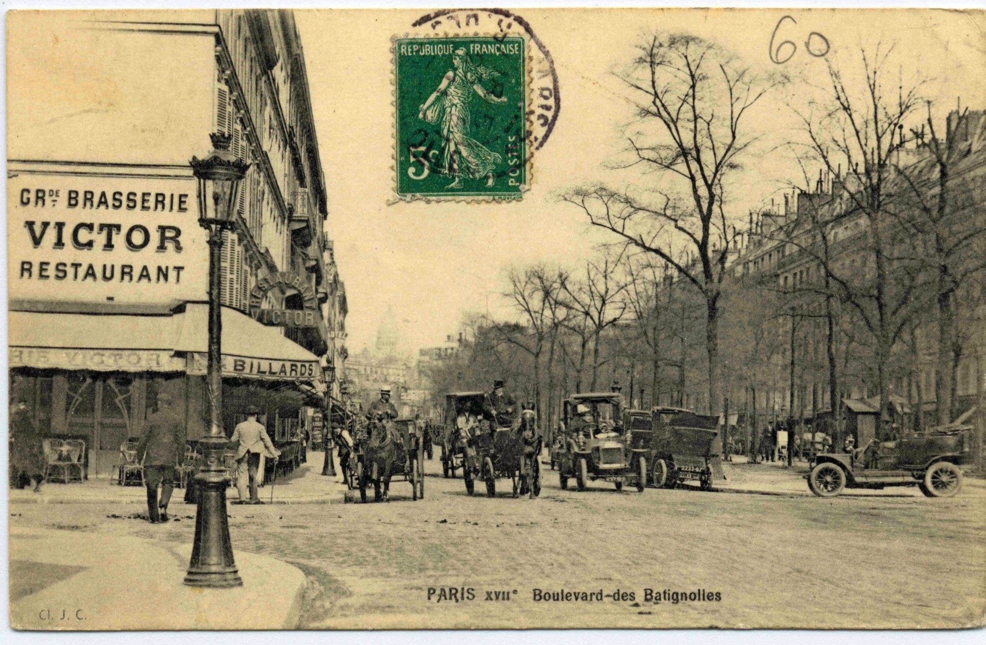 Paris   e Boulevrad des Batignolles
