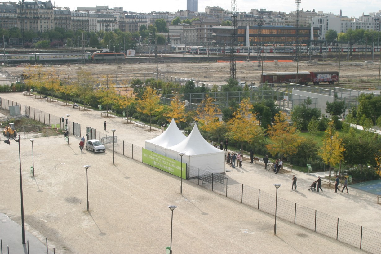 Le Parc Martin Luther-King en septembre 2009