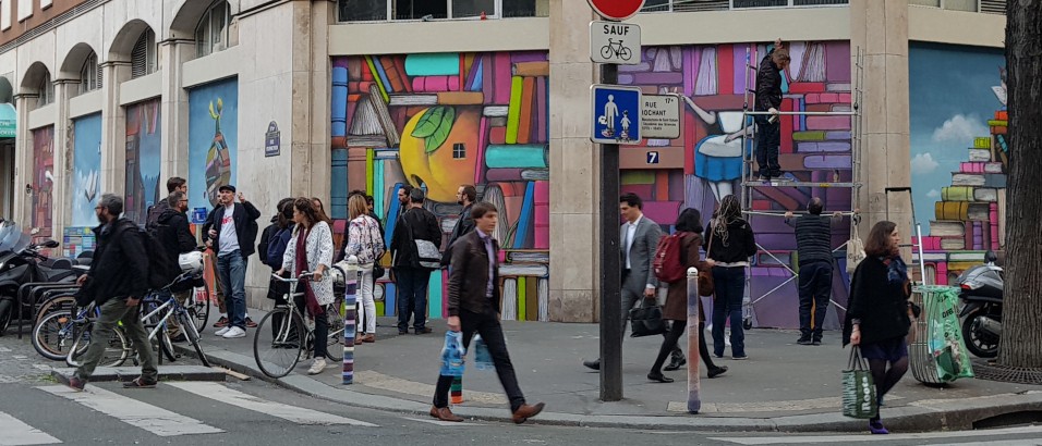 street art aux Batignolles