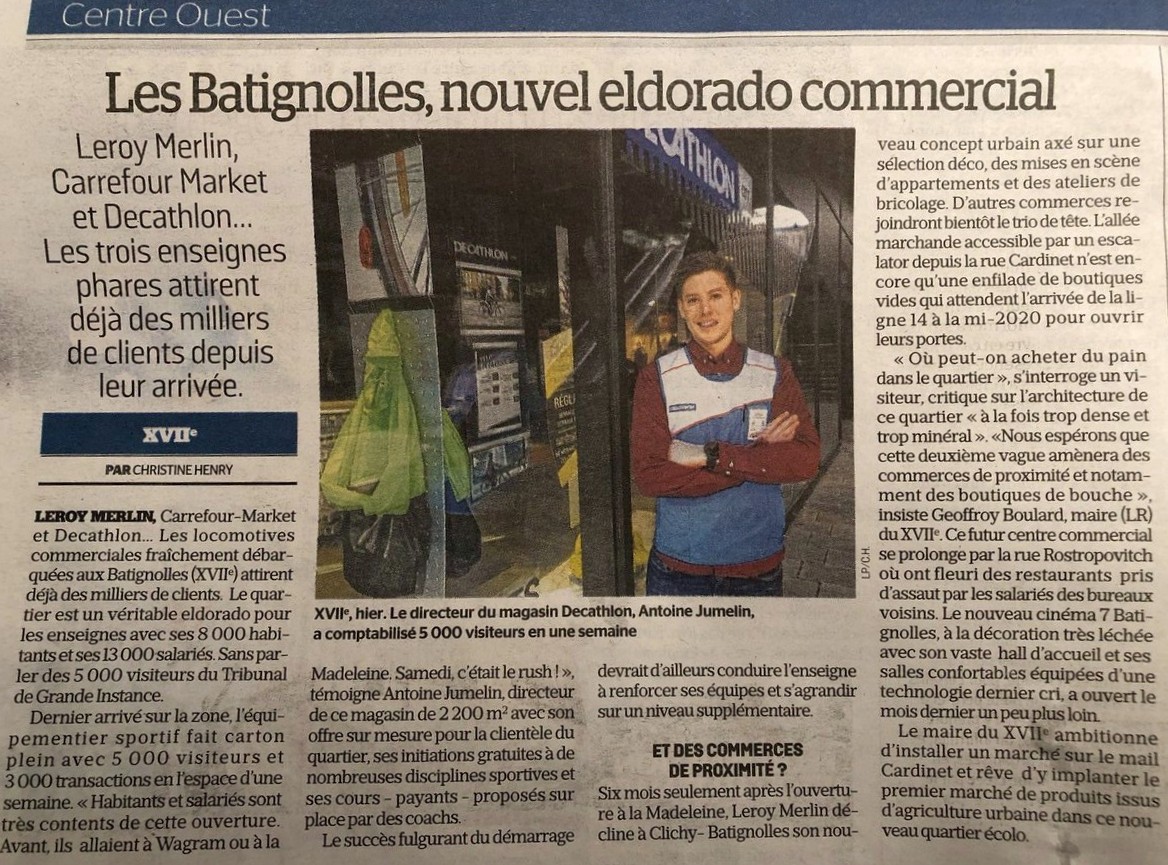 Les Batignolles eldorado commercial