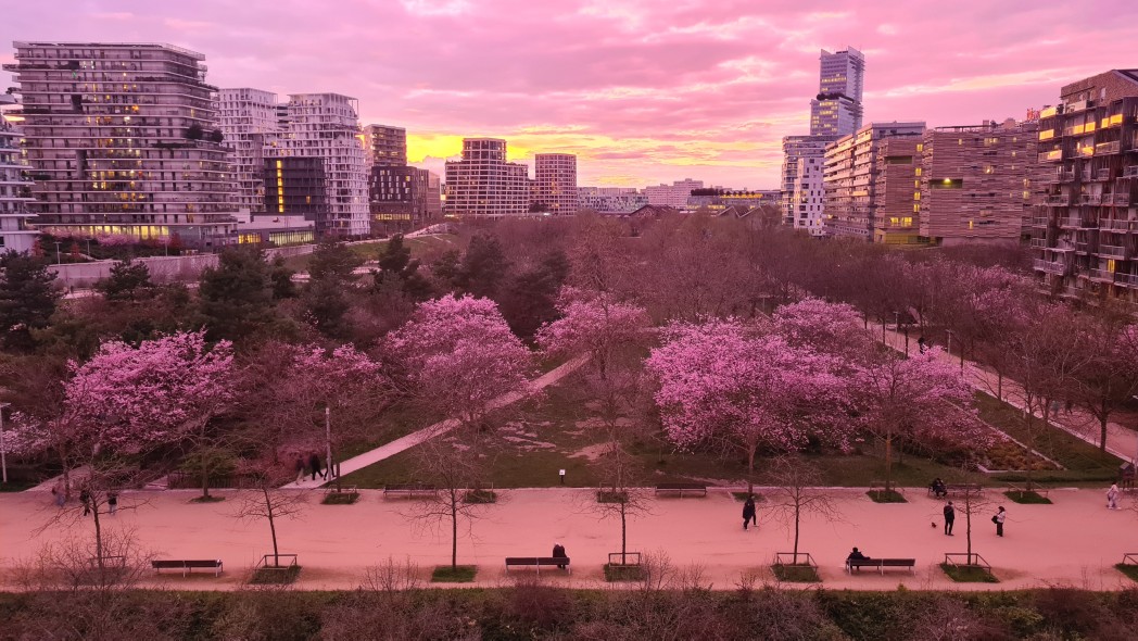 Le printemps  Paris 17eme.