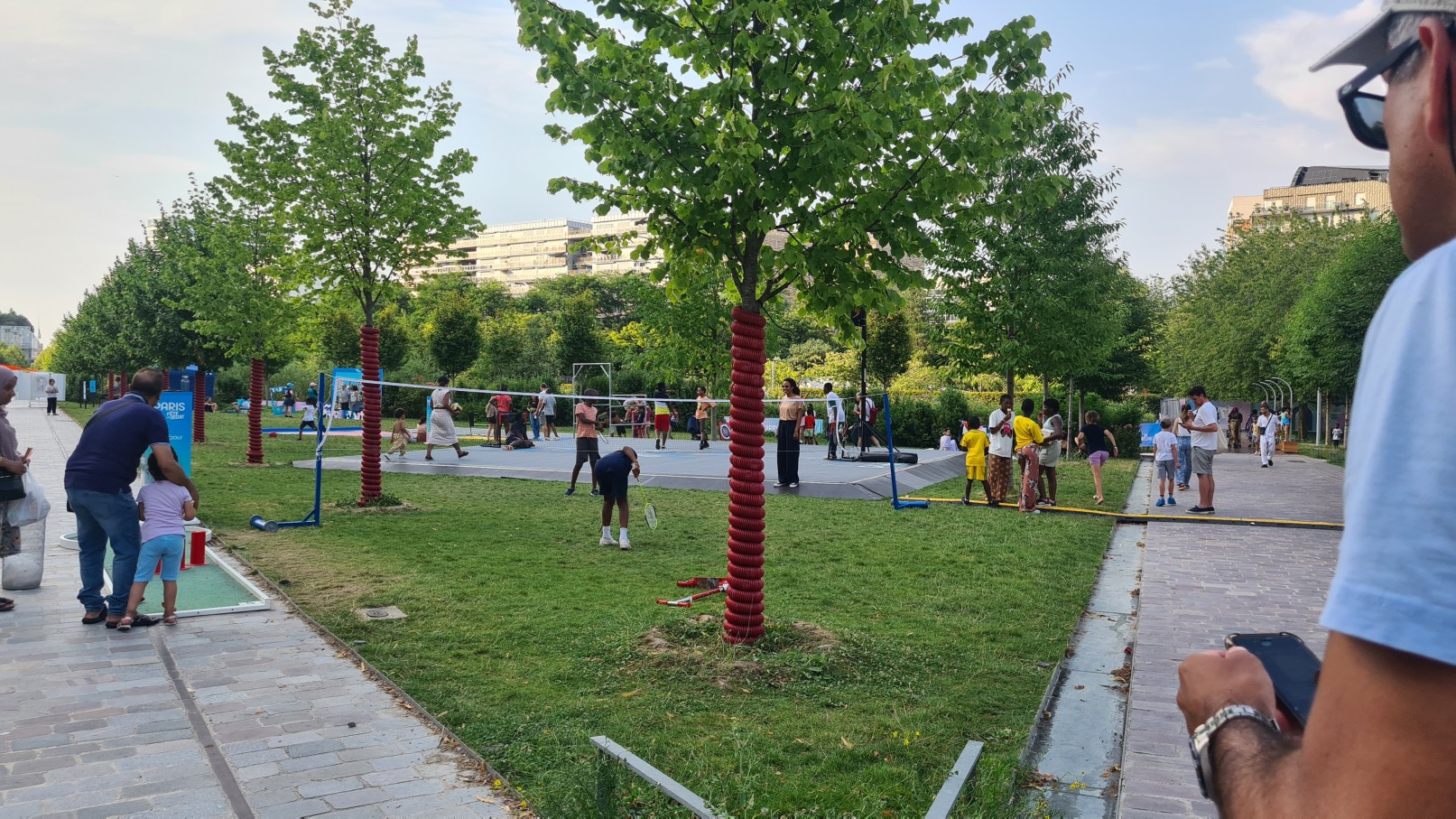 La fan zone Paris 2024