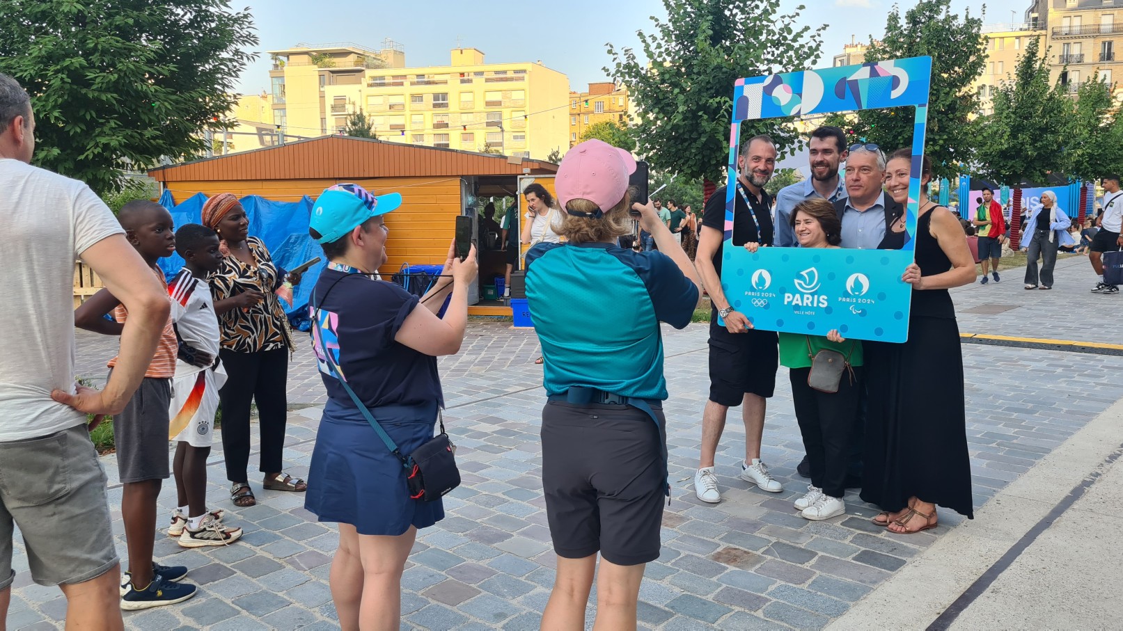 La fan zone Paris 2024