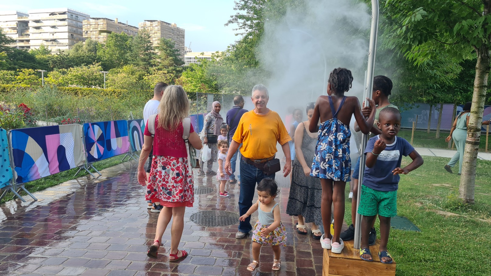 La fan zone Paris 2024