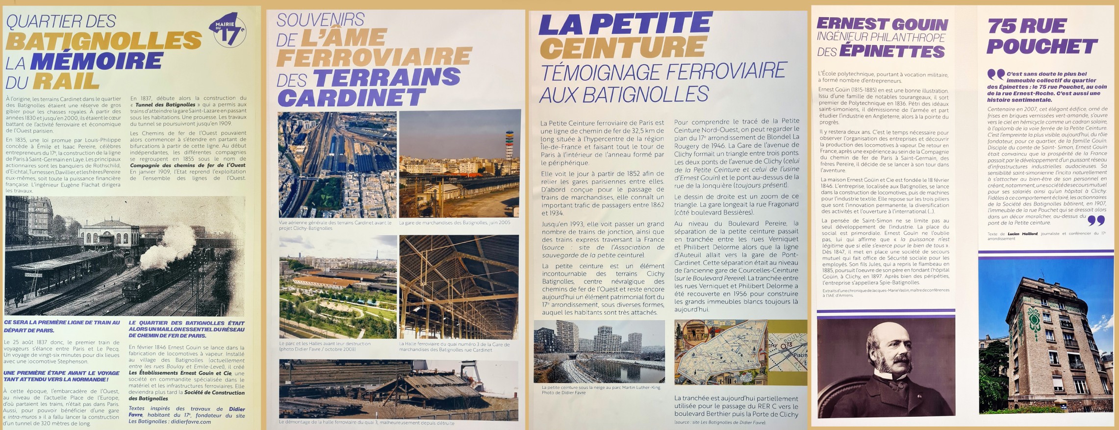 Temoignage Ferroviaire aux Batignolles.