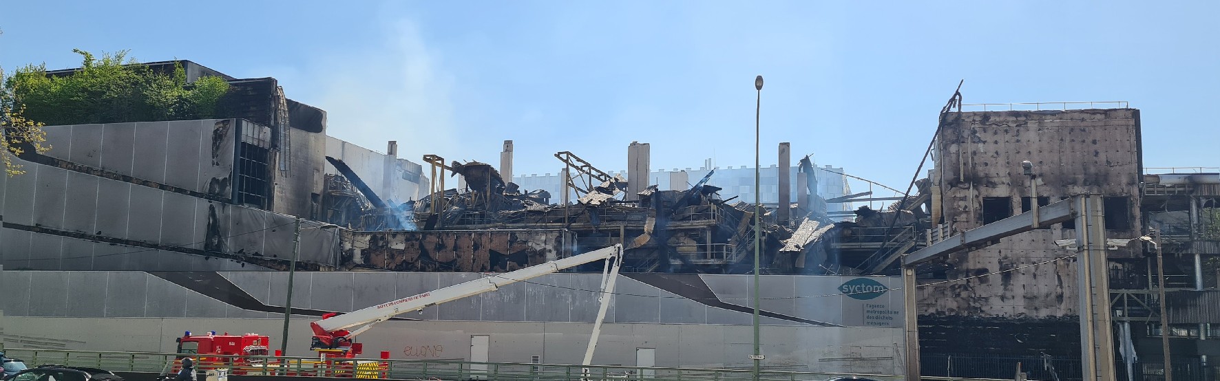 Incendie du Syctom.