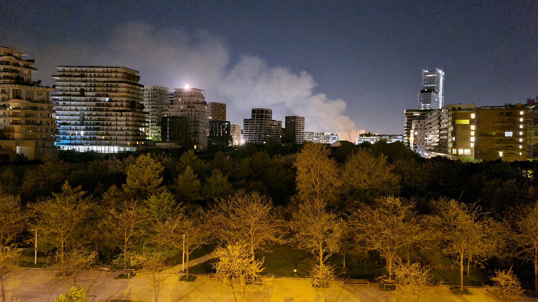 Incendie du Syctom.