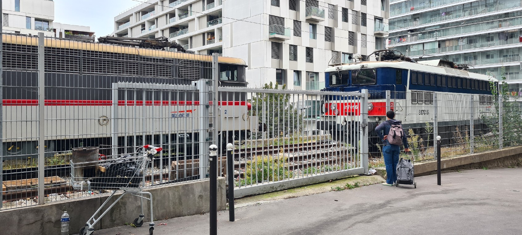 La BB 16020 et la BB 17016 de l'AAPSL