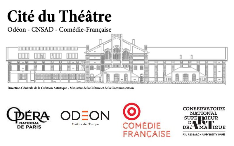 Le logo de la Cit du Thatre.