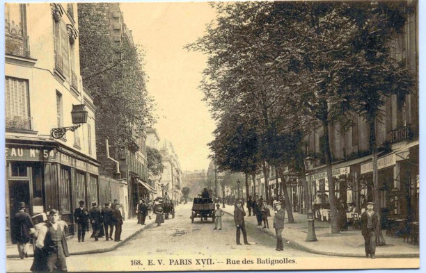 Paris   e Rue des Batignolles
