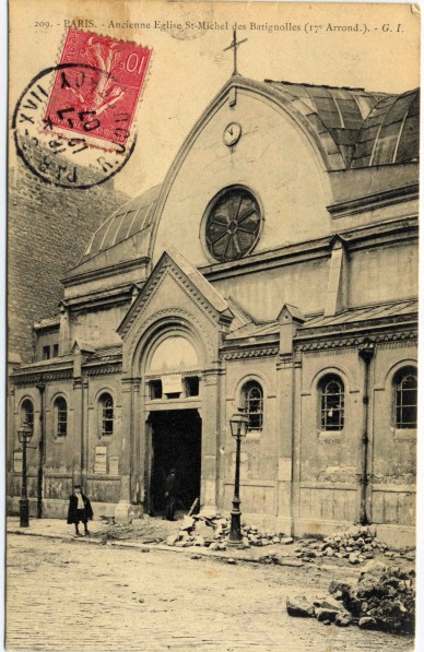 Paris Ancienne Eglise Saint Michel des Batignolles