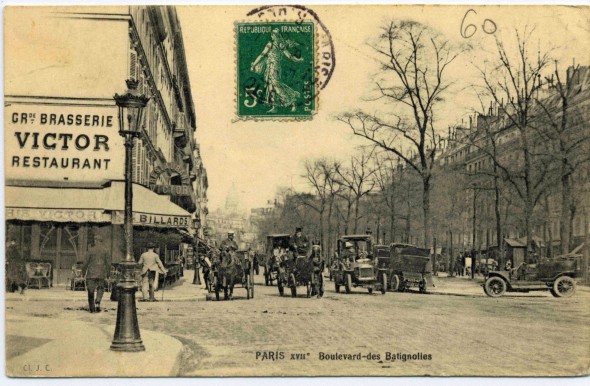 Paris   e Boulevrad des Batignolles