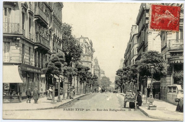 Paris   e Rue des Batignolles