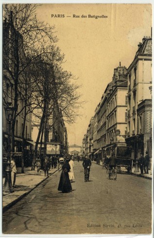 Paris XVII Rue des Batignolles