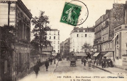  La rue Cardinet