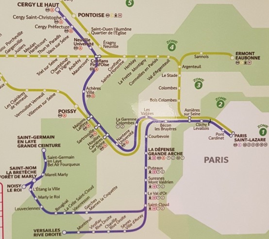 2018 gare Pont-Cardinet - ligne L du Transilien .