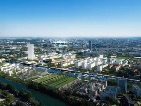 JO Paris 2024 - Village olympique à Saint-Denis