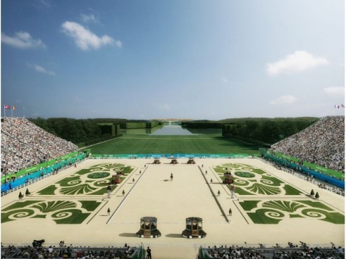 Equitation à Versailles pour les JO Paris 2024