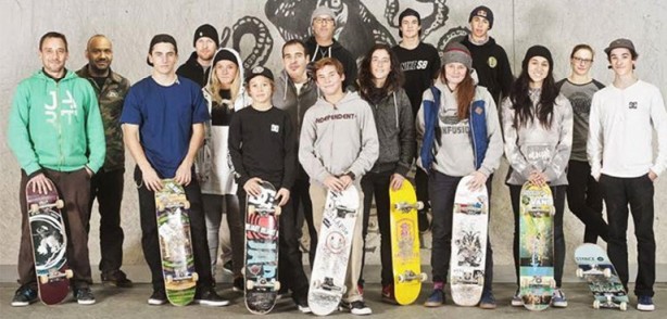 Equipe de France de skateboard aux JO Tokyo en 2020