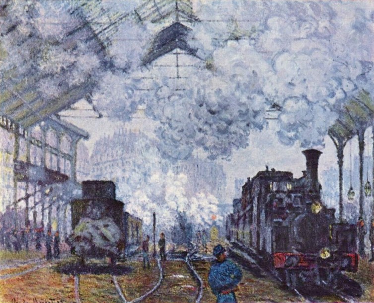 Monet : La gare Saint-Lazare