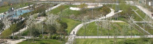 Le premier printemps du parc MLK en 2008