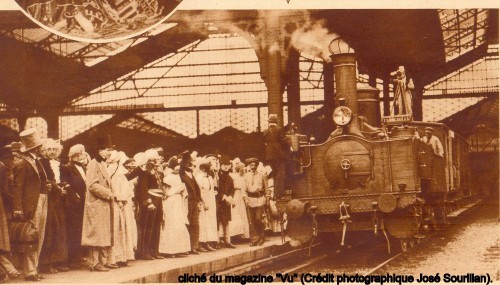 train Saint-Lazare Le Pecq en 1837